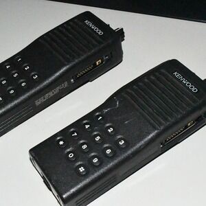 LOT 2 KENWOOD TK-290 VHF FM MAIN CORE RADIO-CLEAN- NO BATTERY 516B1